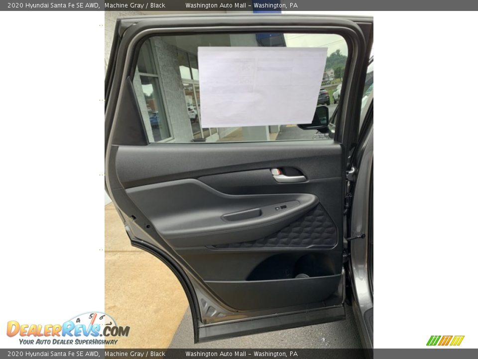2020 Hyundai Santa Fe SE AWD Machine Gray / Black Photo #17