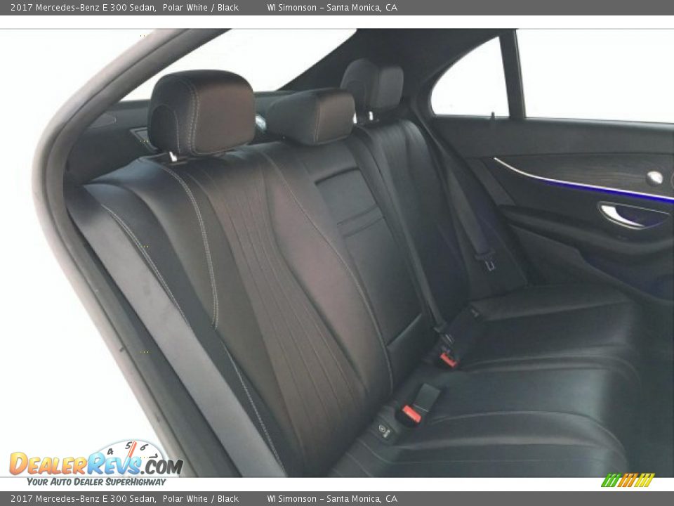 2017 Mercedes-Benz E 300 Sedan Polar White / Black Photo #13