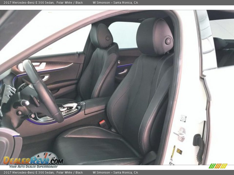 2017 Mercedes-Benz E 300 Sedan Polar White / Black Photo #14