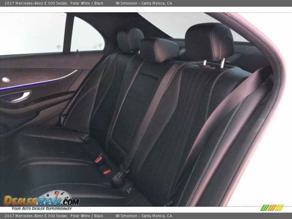 2017 Mercedes-Benz E 300 Sedan Polar White / Black Photo #15