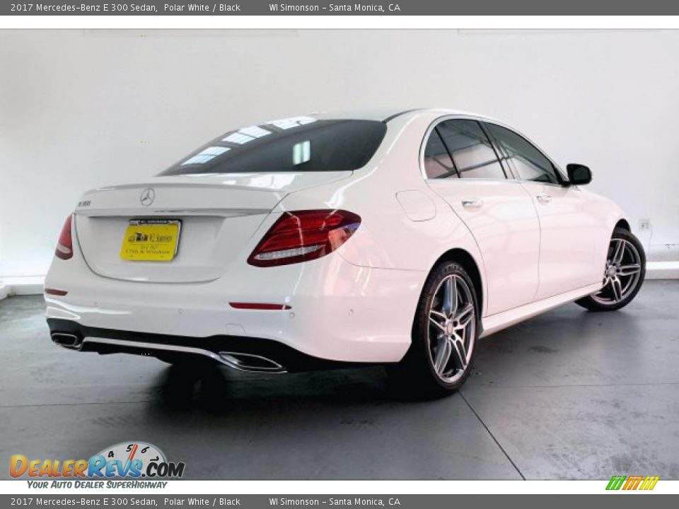 2017 Mercedes-Benz E 300 Sedan Polar White / Black Photo #16