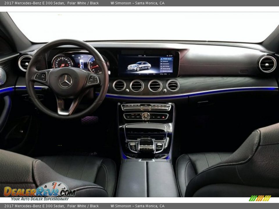2017 Mercedes-Benz E 300 Sedan Polar White / Black Photo #17
