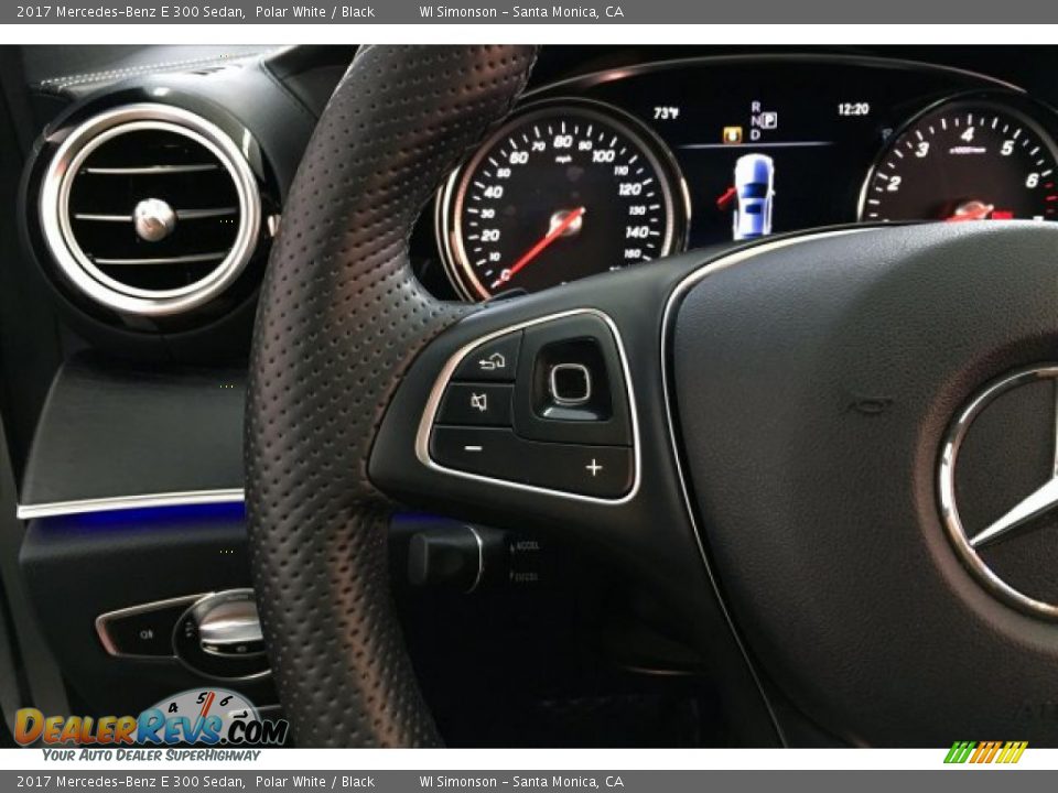 2017 Mercedes-Benz E 300 Sedan Polar White / Black Photo #18