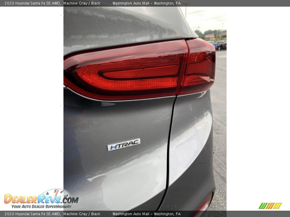 2020 Hyundai Santa Fe SE AWD Machine Gray / Black Photo #23