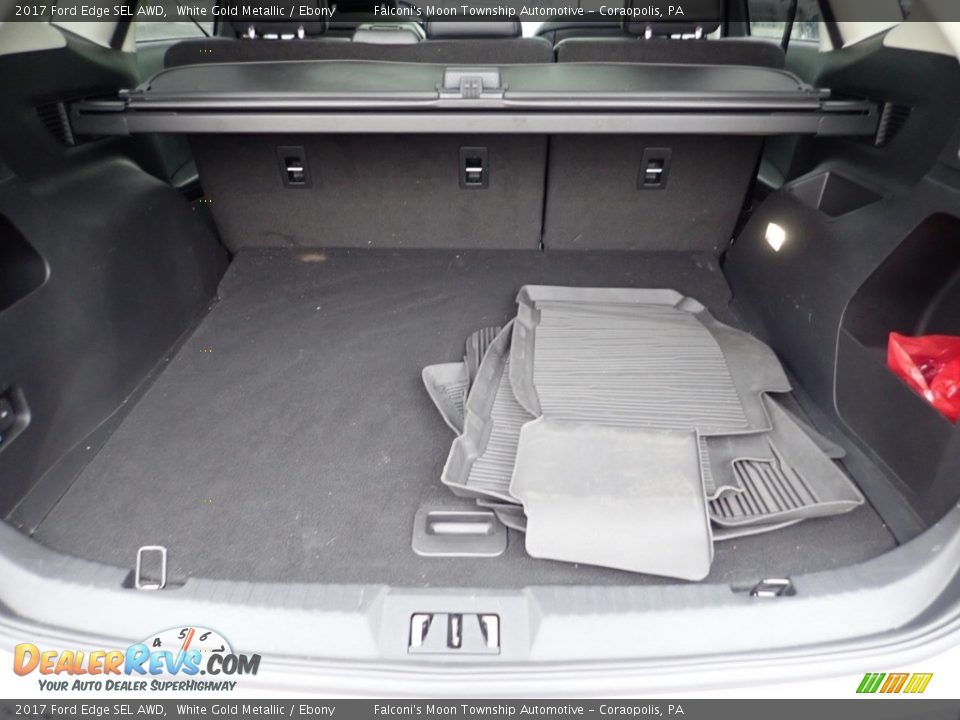 2017 Ford Edge SEL AWD White Gold Metallic / Ebony Photo #4