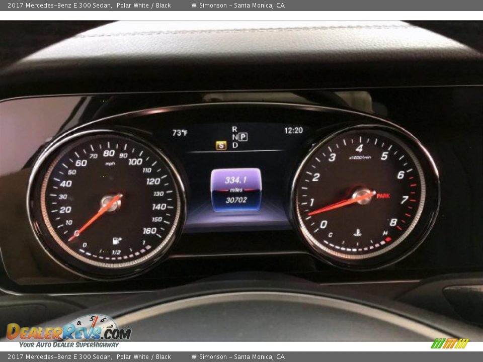 2017 Mercedes-Benz E 300 Sedan Polar White / Black Photo #20