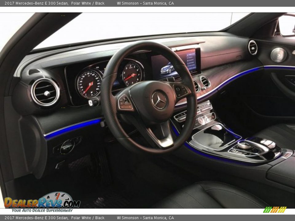 2017 Mercedes-Benz E 300 Sedan Polar White / Black Photo #22