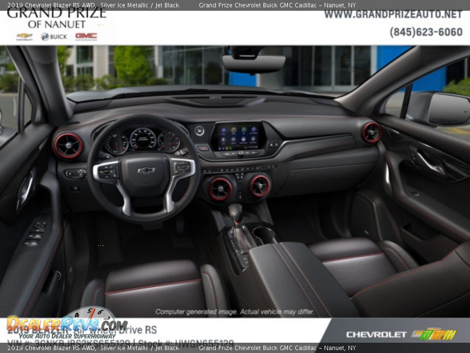 2019 Chevrolet Blazer RS AWD Silver Ice Metallic / Jet Black Photo #6