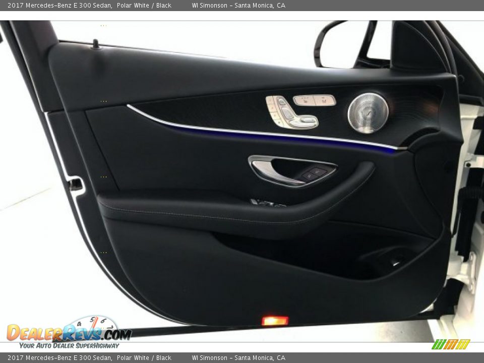 2017 Mercedes-Benz E 300 Sedan Polar White / Black Photo #25