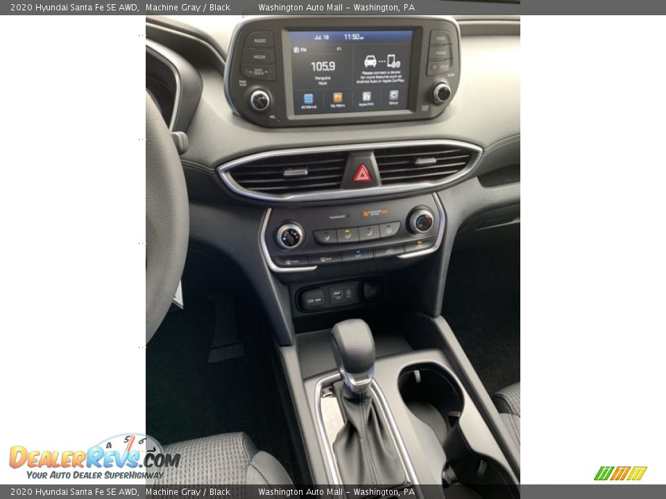 2020 Hyundai Santa Fe SE AWD Machine Gray / Black Photo #32