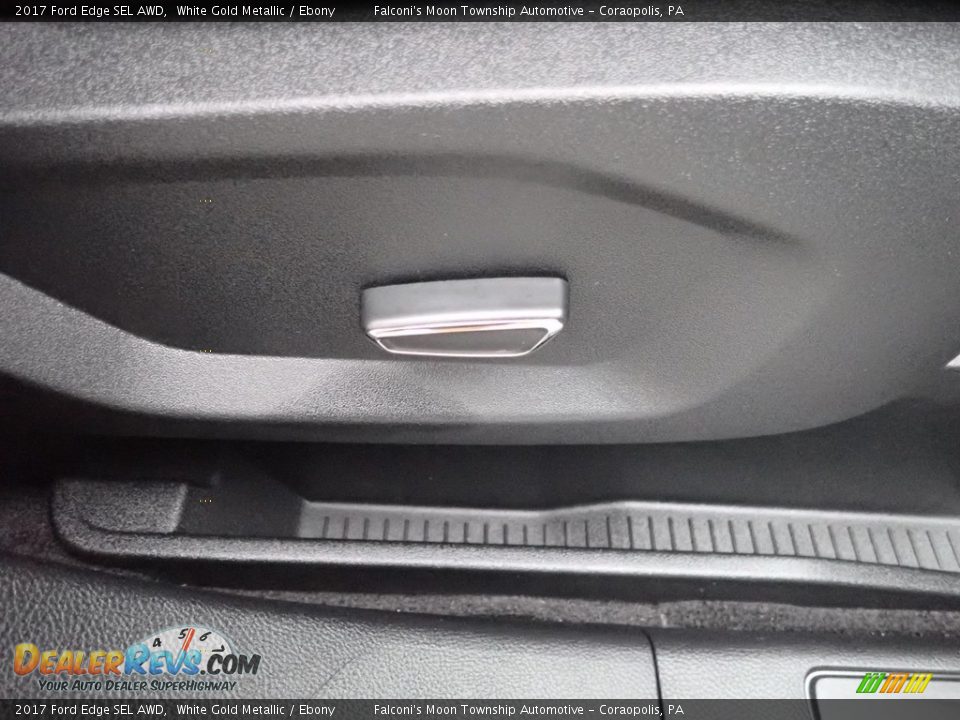 2017 Ford Edge SEL AWD White Gold Metallic / Ebony Photo #13