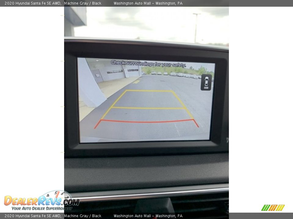 2020 Hyundai Santa Fe SE AWD Machine Gray / Black Photo #33