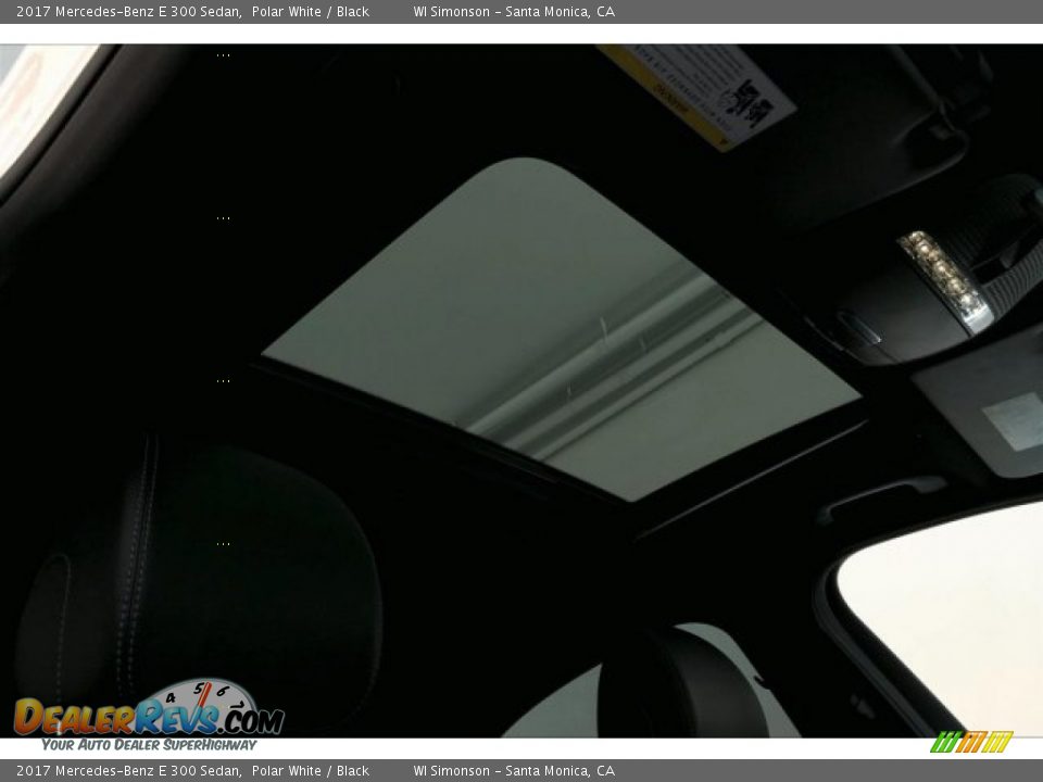 2017 Mercedes-Benz E 300 Sedan Polar White / Black Photo #29