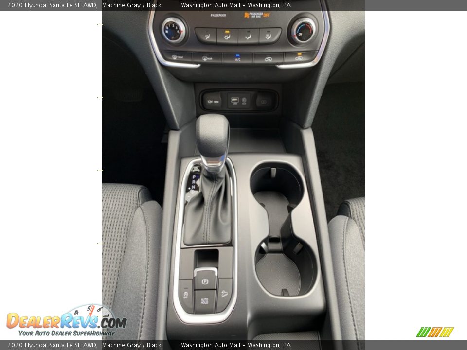 2020 Hyundai Santa Fe SE AWD Machine Gray / Black Photo #34