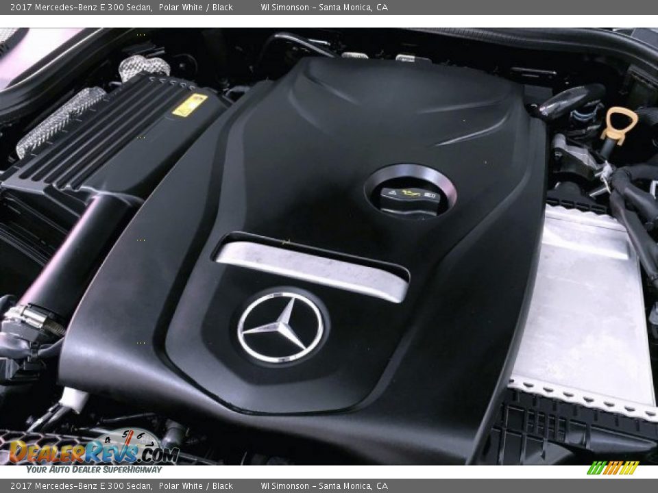2017 Mercedes-Benz E 300 Sedan Polar White / Black Photo #31