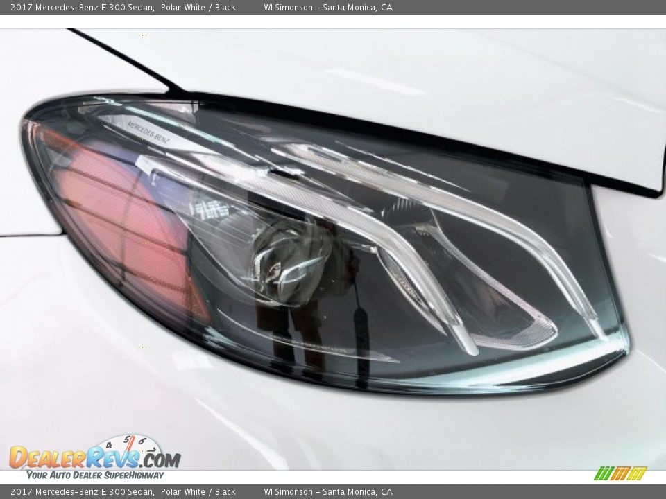 2017 Mercedes-Benz E 300 Sedan Polar White / Black Photo #32