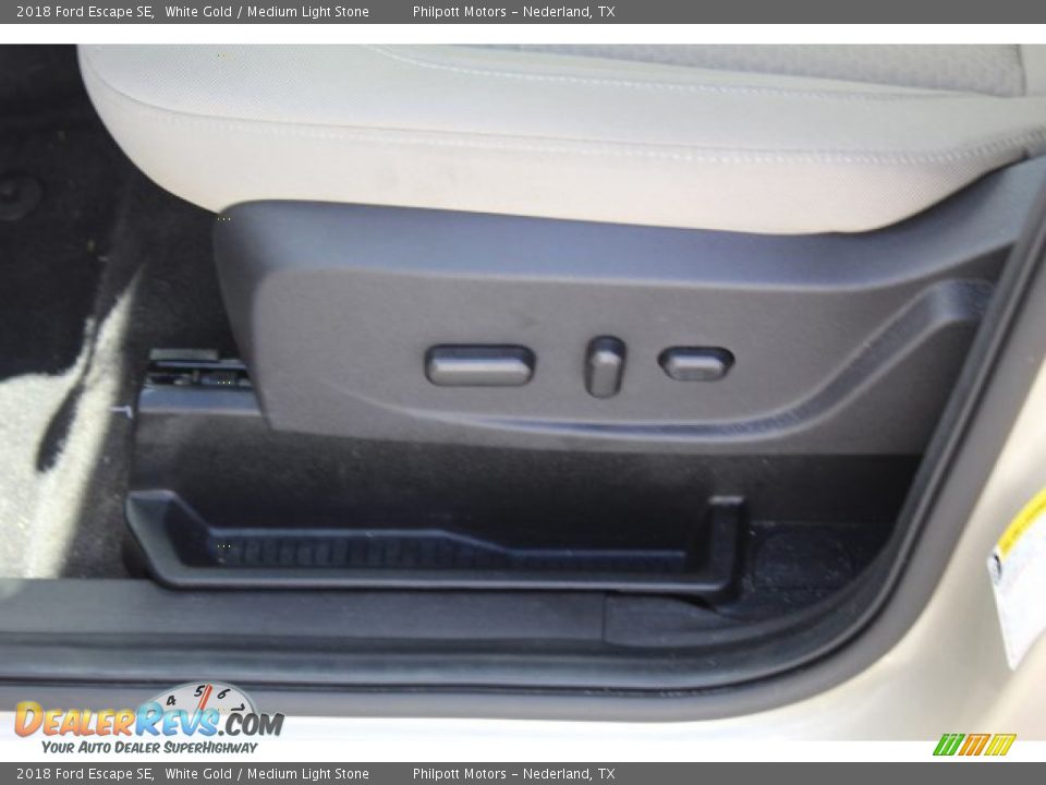 2018 Ford Escape SE White Gold / Medium Light Stone Photo #11