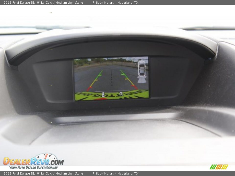 2018 Ford Escape SE White Gold / Medium Light Stone Photo #19