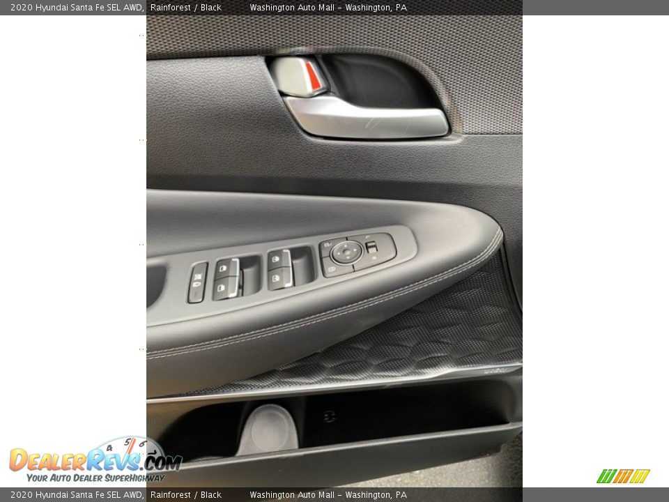 2020 Hyundai Santa Fe SEL AWD Rainforest / Black Photo #12