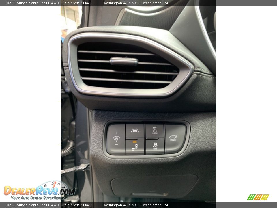 2020 Hyundai Santa Fe SEL AWD Rainforest / Black Photo #13