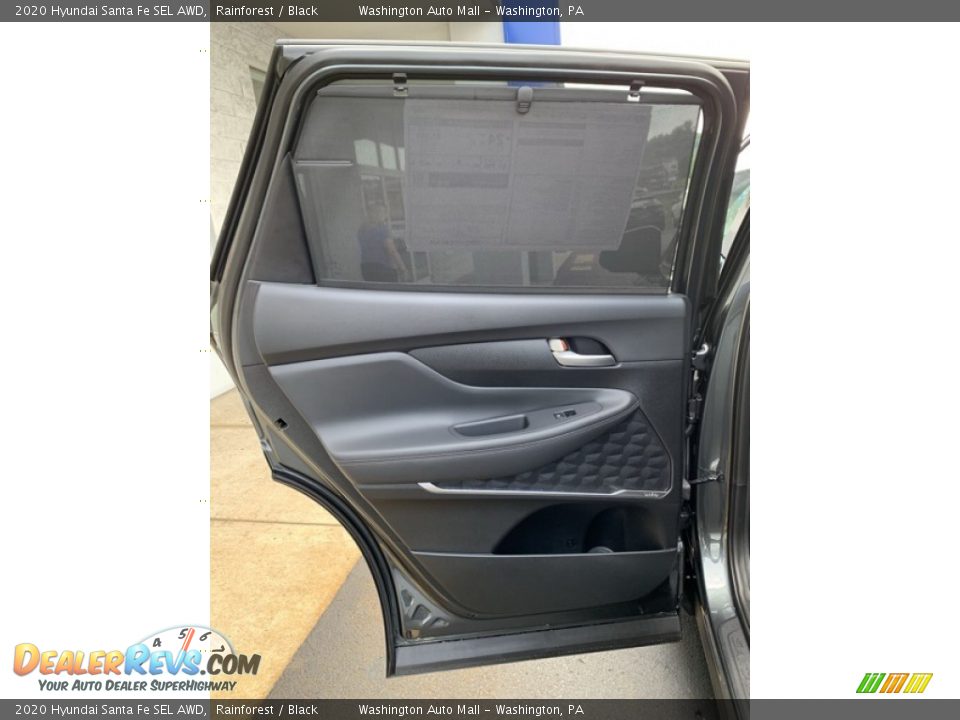 2020 Hyundai Santa Fe SEL AWD Rainforest / Black Photo #17