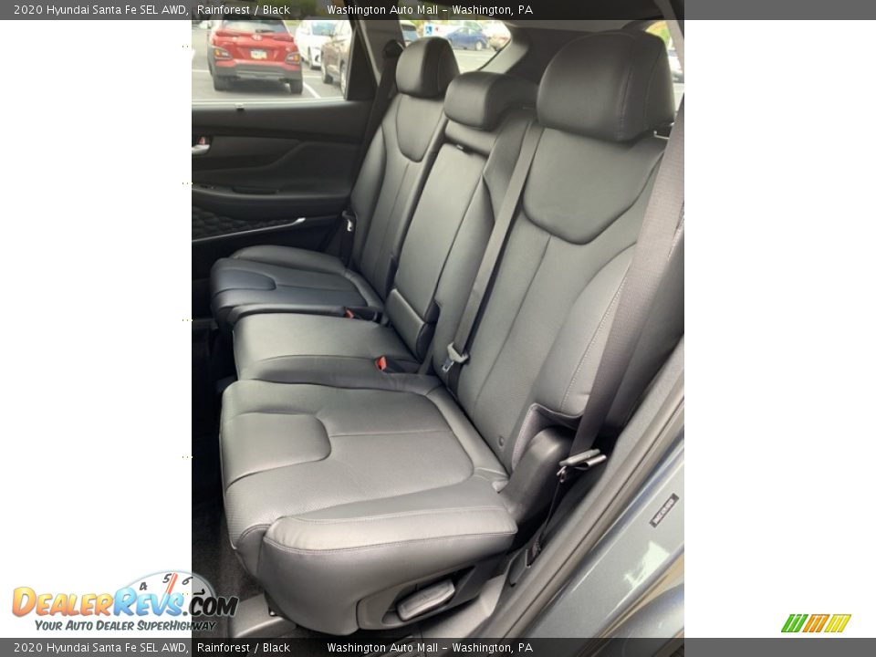 Rear Seat of 2020 Hyundai Santa Fe SEL AWD Photo #19