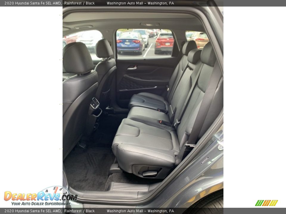 Rear Seat of 2020 Hyundai Santa Fe SEL AWD Photo #20