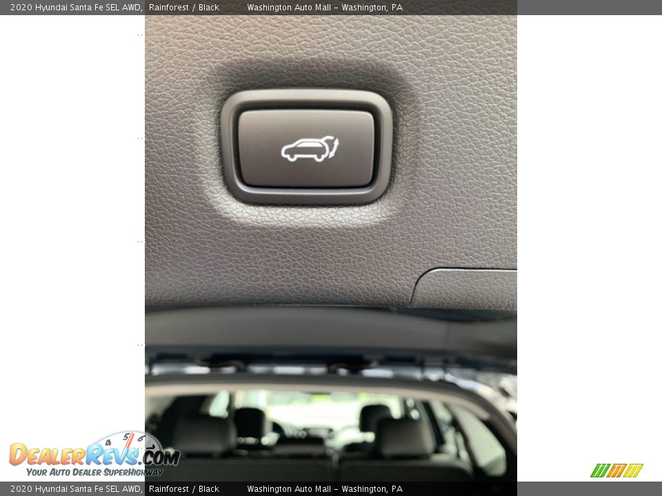 2020 Hyundai Santa Fe SEL AWD Rainforest / Black Photo #23