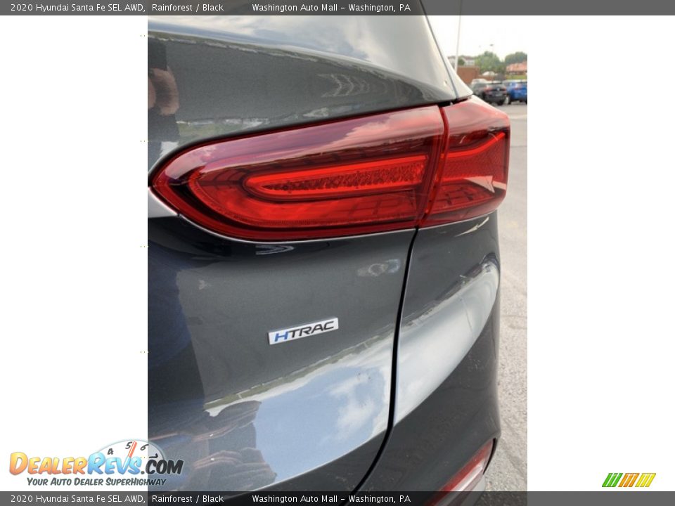 2020 Hyundai Santa Fe SEL AWD Rainforest / Black Photo #24