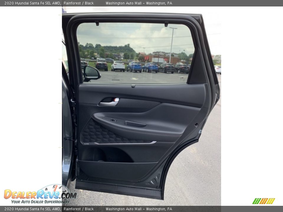 2020 Hyundai Santa Fe SEL AWD Rainforest / Black Photo #25