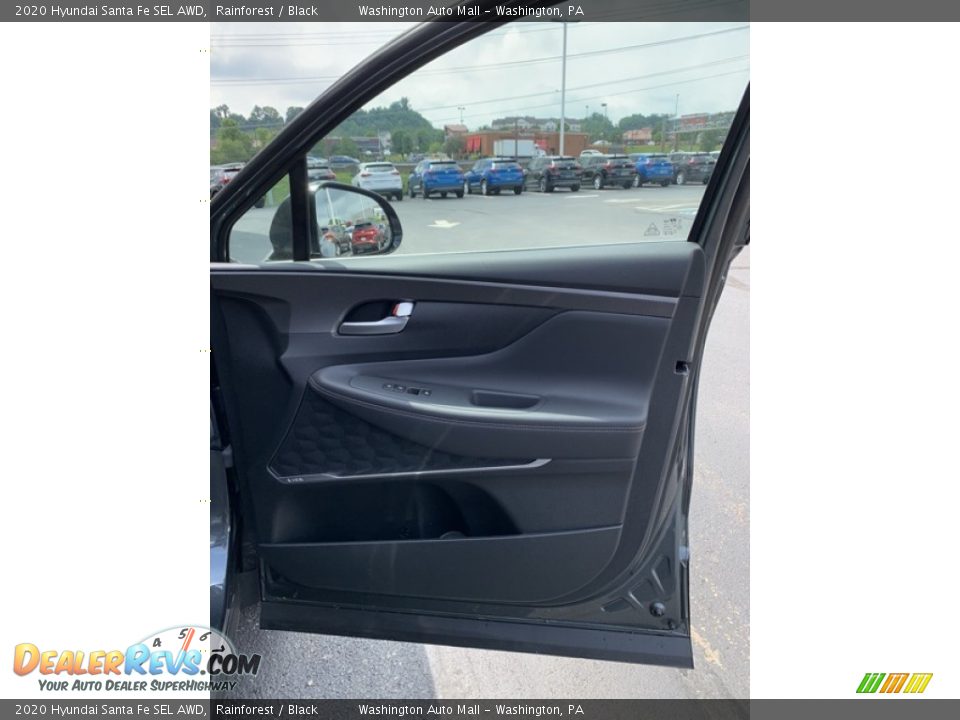 2020 Hyundai Santa Fe SEL AWD Rainforest / Black Photo #28
