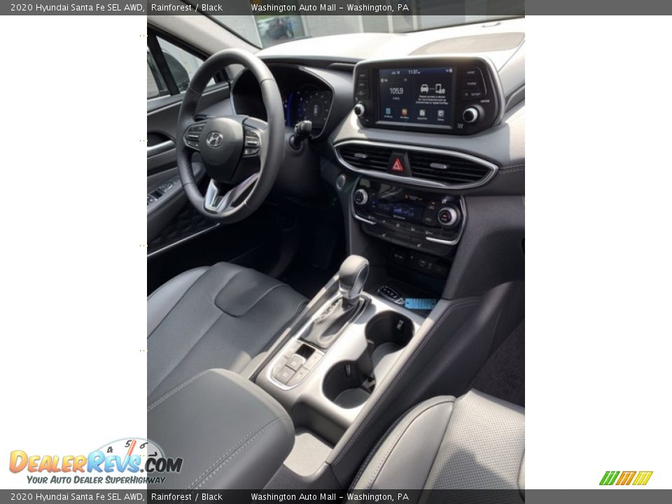 2020 Hyundai Santa Fe SEL AWD Rainforest / Black Photo #30