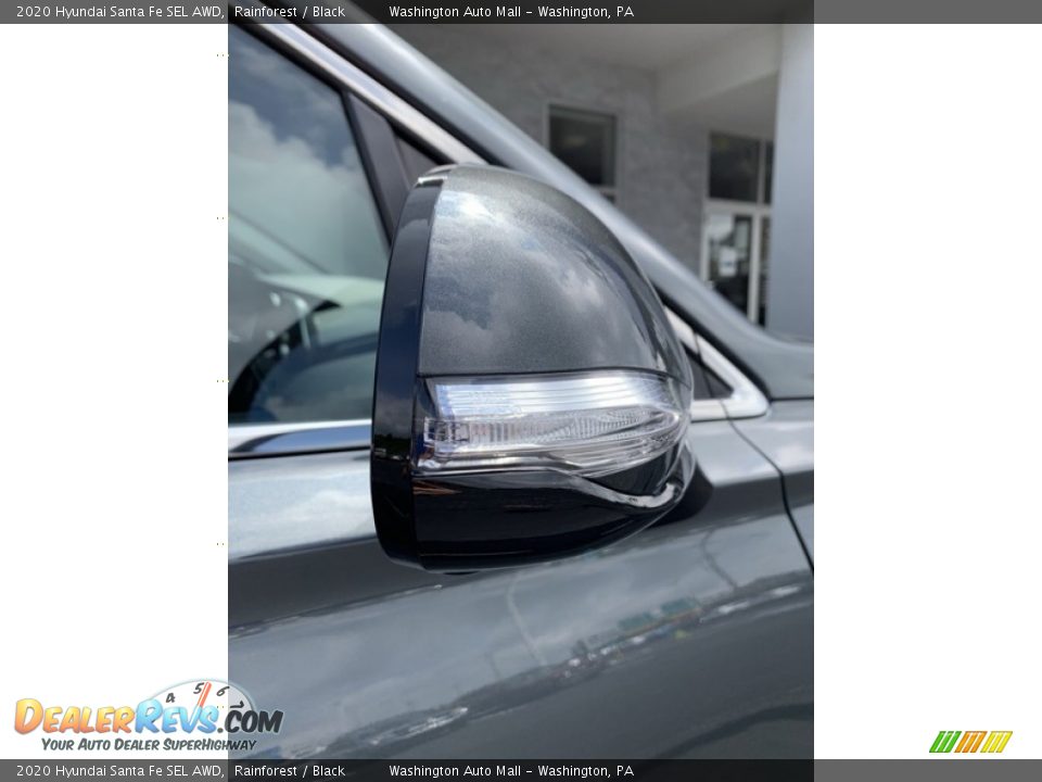 2020 Hyundai Santa Fe SEL AWD Rainforest / Black Photo #31