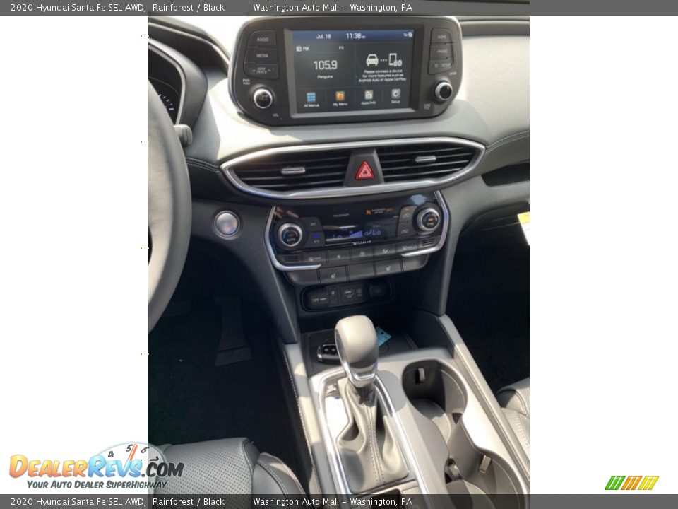 2020 Hyundai Santa Fe SEL AWD Rainforest / Black Photo #34