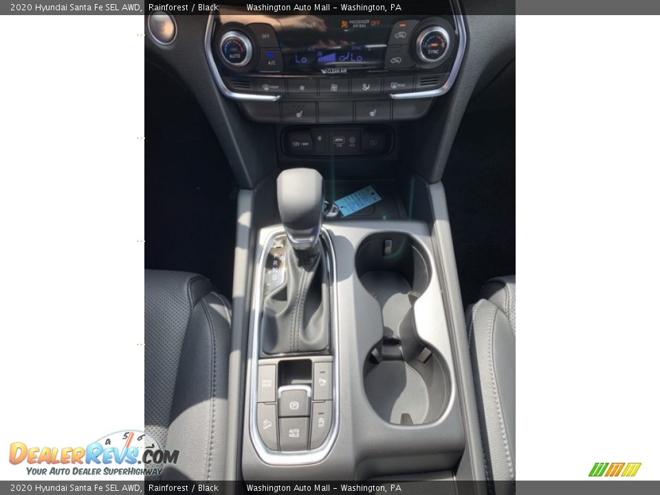 2020 Hyundai Santa Fe SEL AWD Rainforest / Black Photo #36