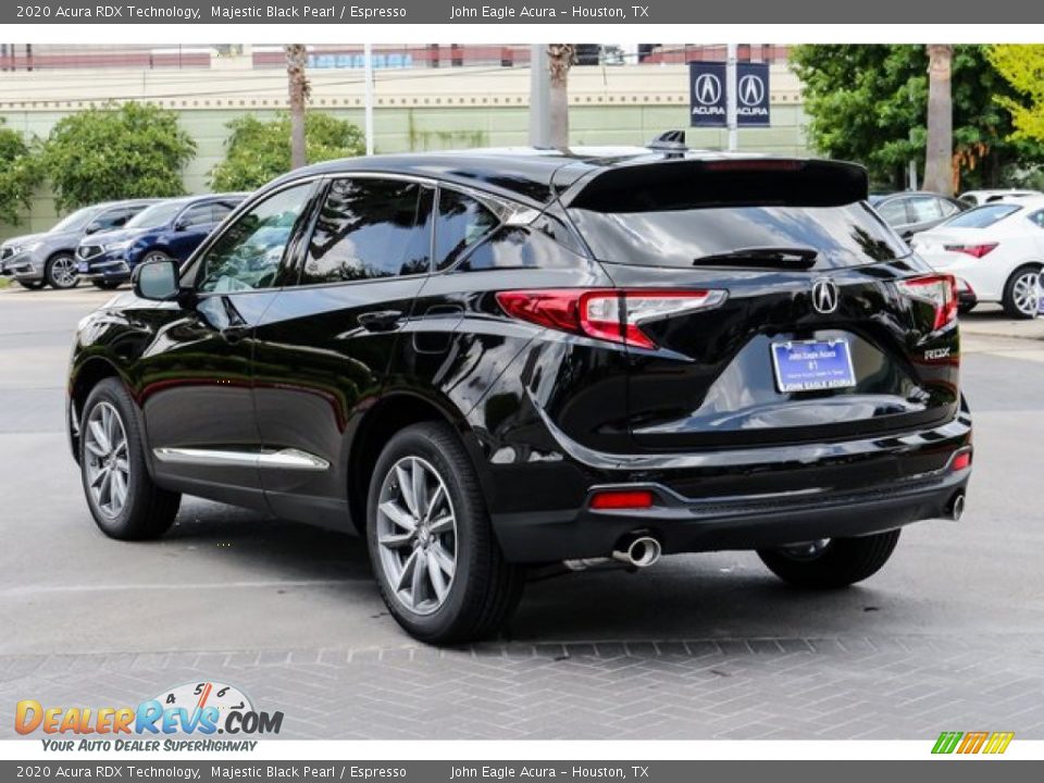 2020 Acura RDX Technology Majestic Black Pearl / Espresso Photo #5