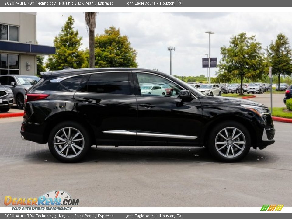 2020 Acura RDX Technology Majestic Black Pearl / Espresso Photo #8