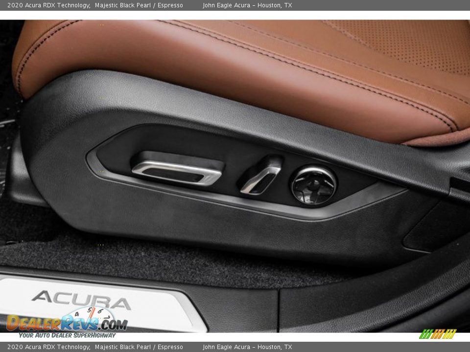 2020 Acura RDX Technology Majestic Black Pearl / Espresso Photo #13