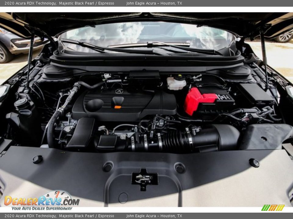 2020 Acura RDX Technology Majestic Black Pearl / Espresso Photo #26