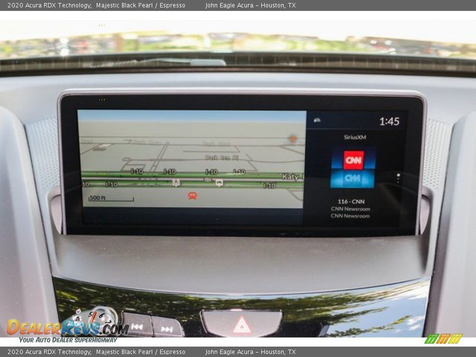 2020 Acura RDX Technology Majestic Black Pearl / Espresso Photo #29