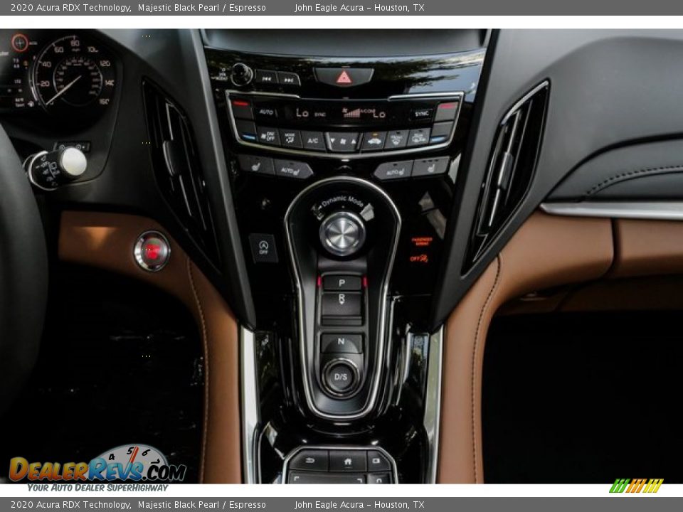 2020 Acura RDX Technology Majestic Black Pearl / Espresso Photo #30