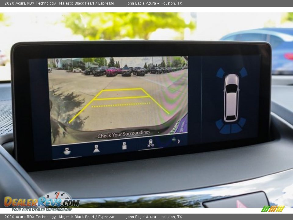 2020 Acura RDX Technology Majestic Black Pearl / Espresso Photo #34