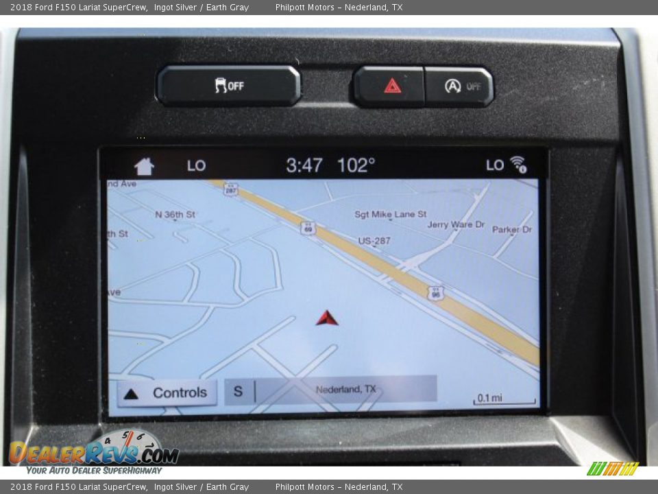 2018 Ford F150 Lariat SuperCrew Ingot Silver / Earth Gray Photo #17