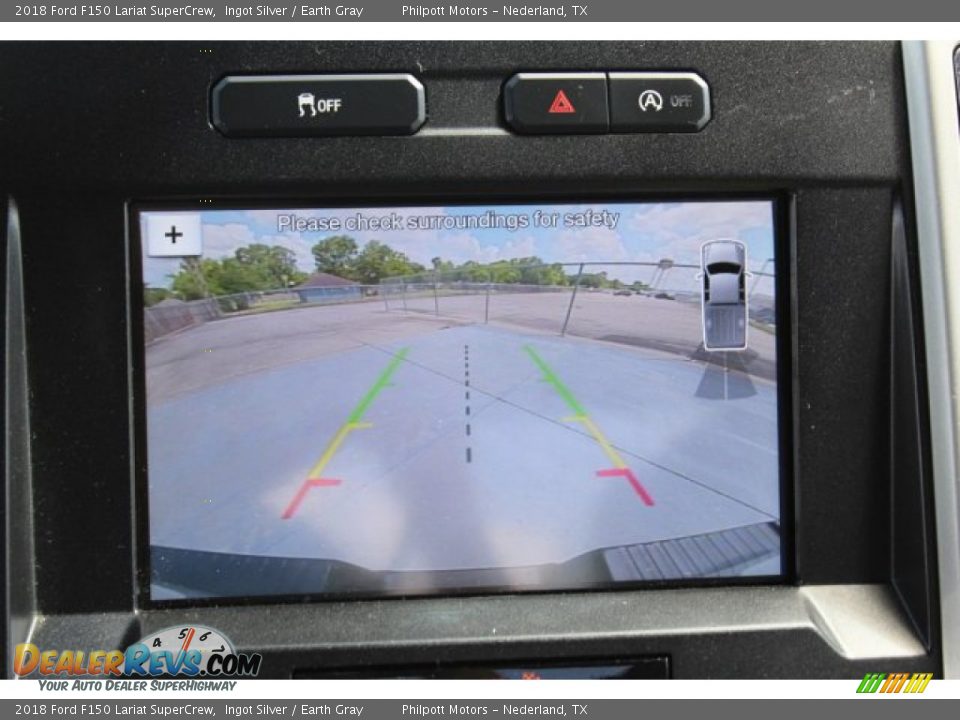 2018 Ford F150 Lariat SuperCrew Ingot Silver / Earth Gray Photo #20