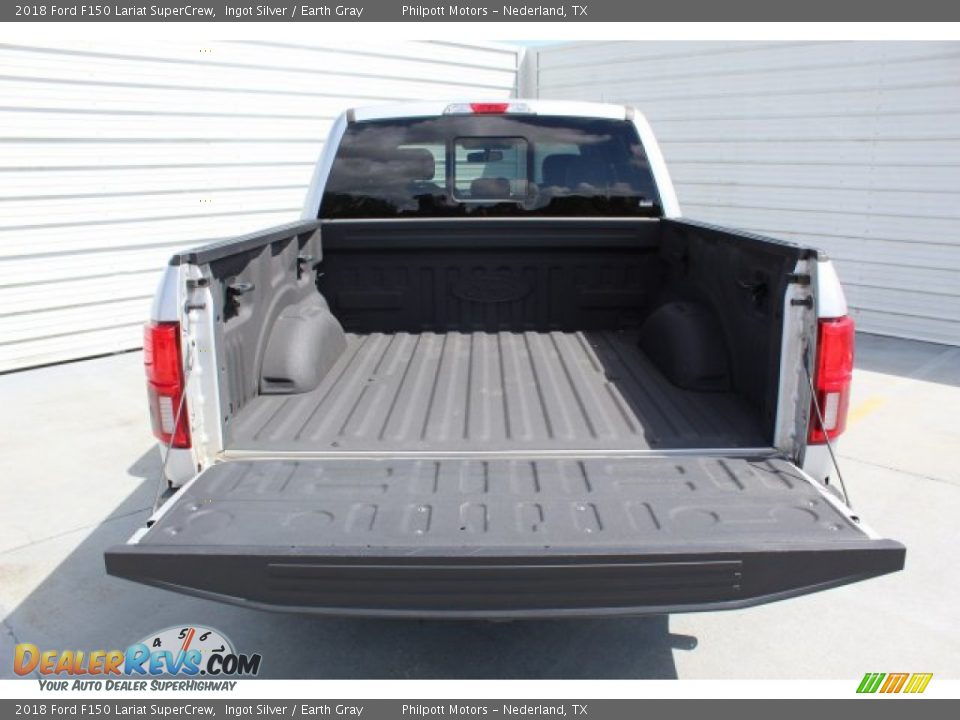 2018 Ford F150 Lariat SuperCrew Ingot Silver / Earth Gray Photo #23