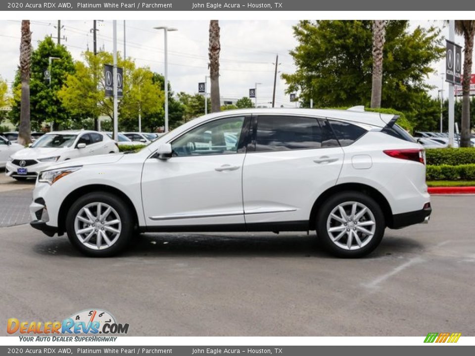 Platinum White Pearl 2020 Acura RDX AWD Photo #4