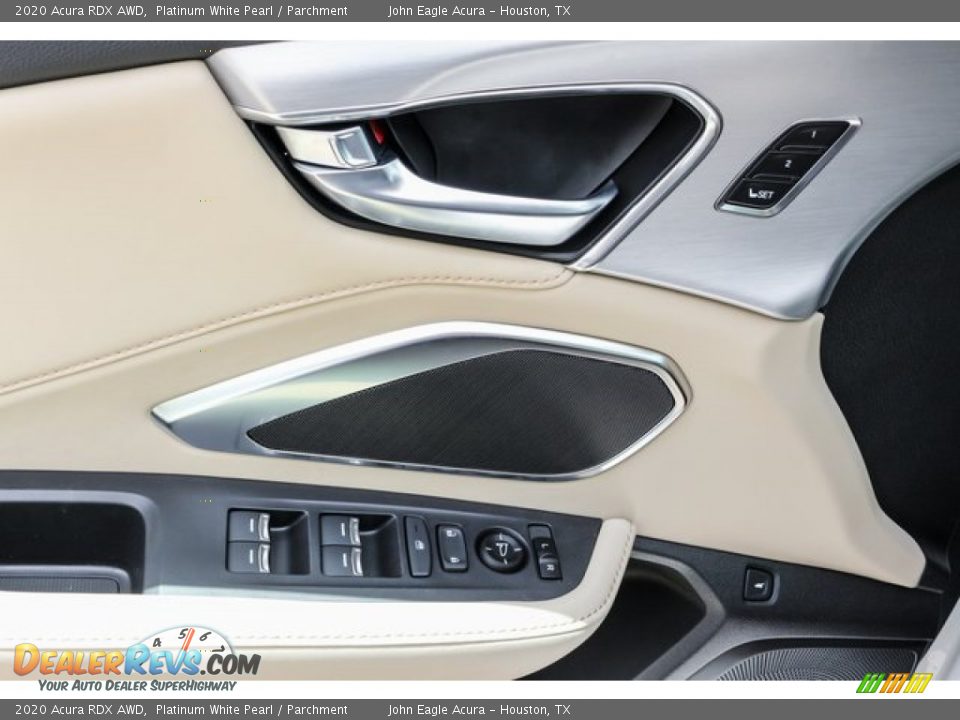2020 Acura RDX AWD Platinum White Pearl / Parchment Photo #12