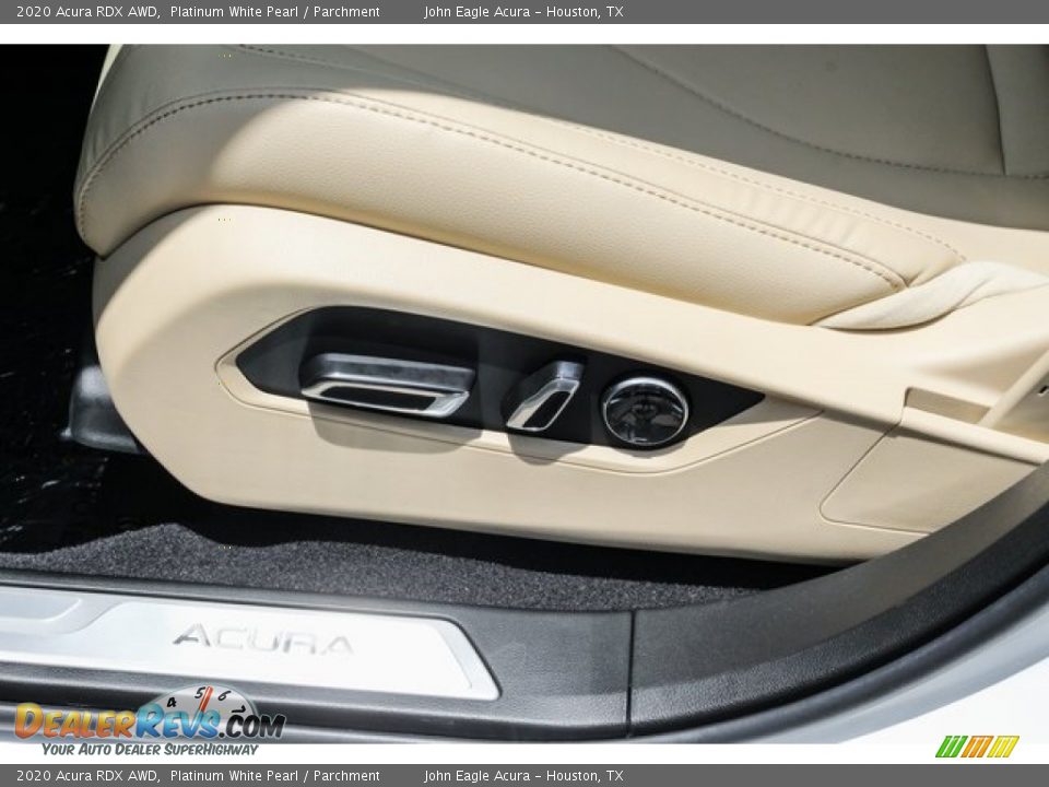 2020 Acura RDX AWD Platinum White Pearl / Parchment Photo #13
