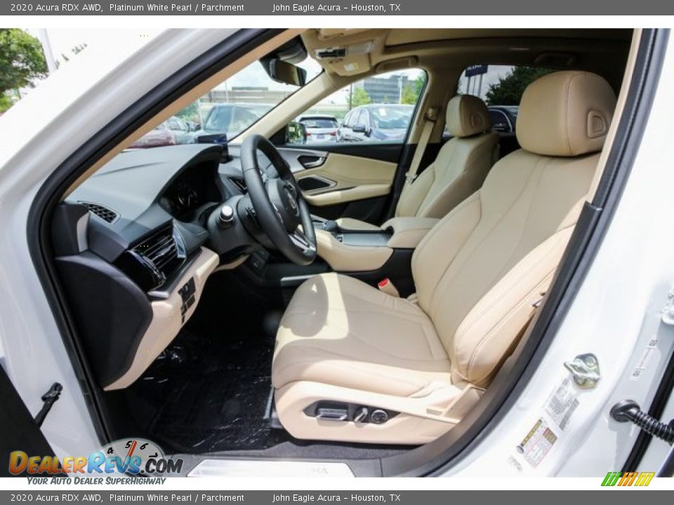Parchment Interior - 2020 Acura RDX AWD Photo #16