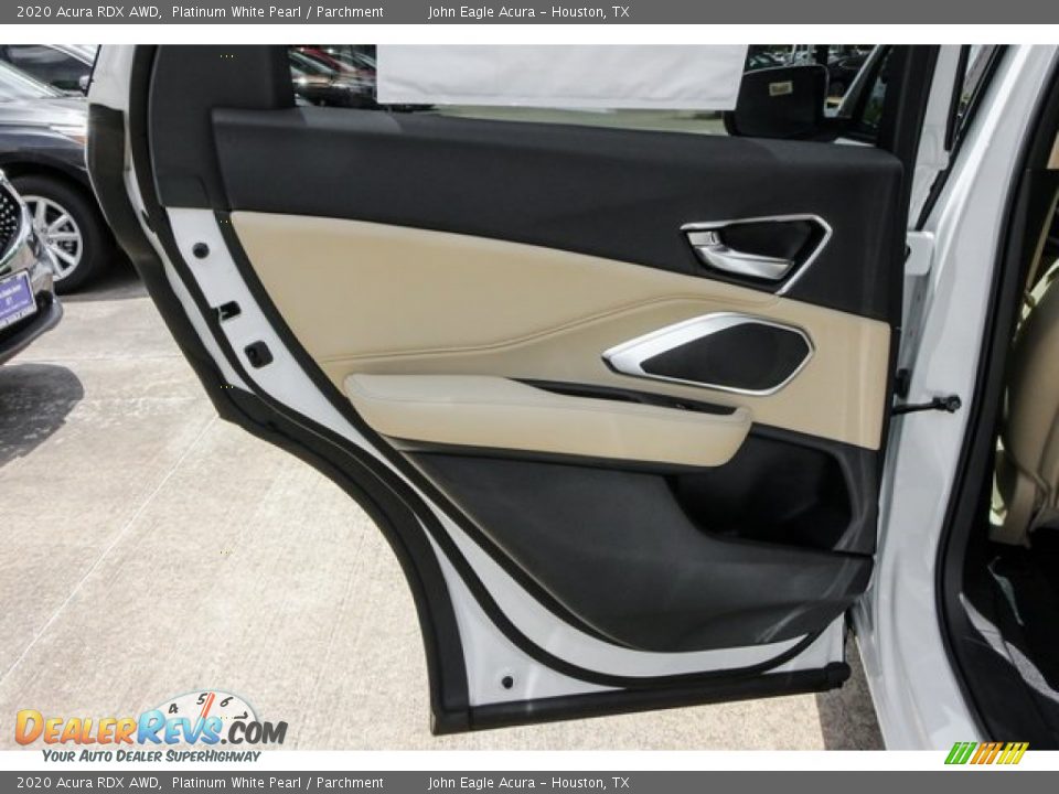 2020 Acura RDX AWD Platinum White Pearl / Parchment Photo #17